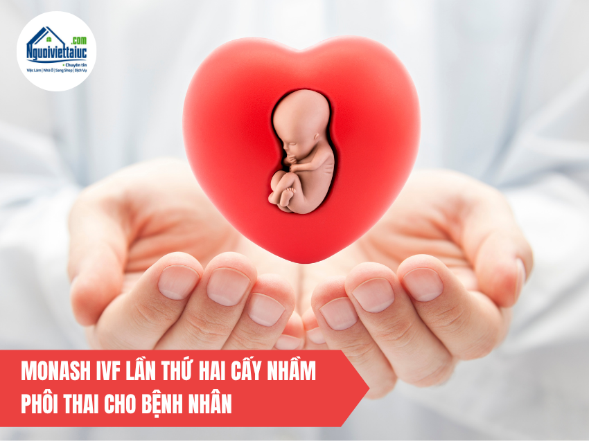 Thêm một vụ cấy nhầm phôi tại Monash IVF chỉ sau hai tháng